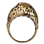 Organic Openwork Statement Ring
