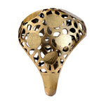 Organic Openwork Statement Ring