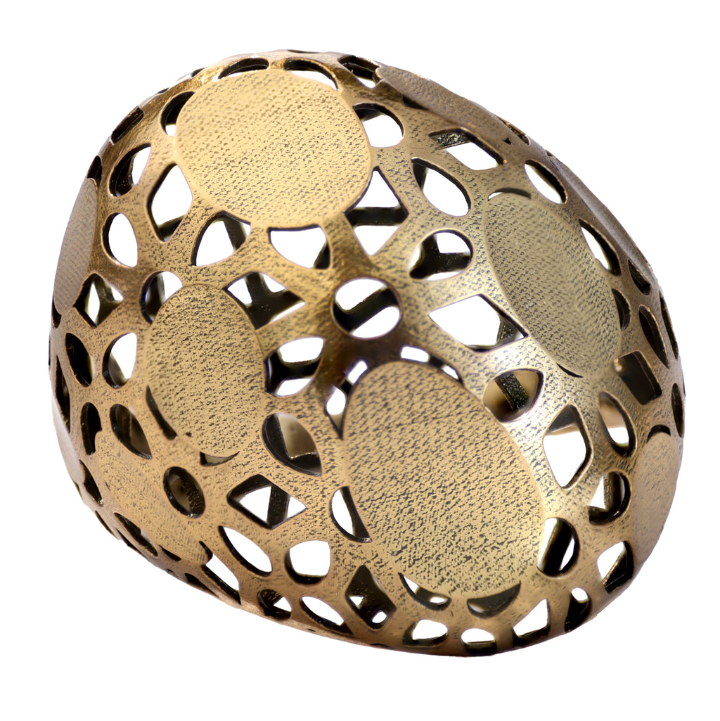 Organic Openwork Statement Ring