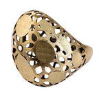 Organic Openwork Statement Ring