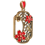 NE-PD-0052 Silver Pendant