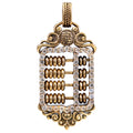 Lucky Abacus Statement Pendant
