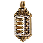 Lucky Abacus Statement Pendant