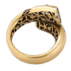 Pavé Disc Bypass Ring