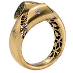 Pavé Disc Bypass Ring