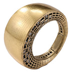 Textured Dome Statement Ring