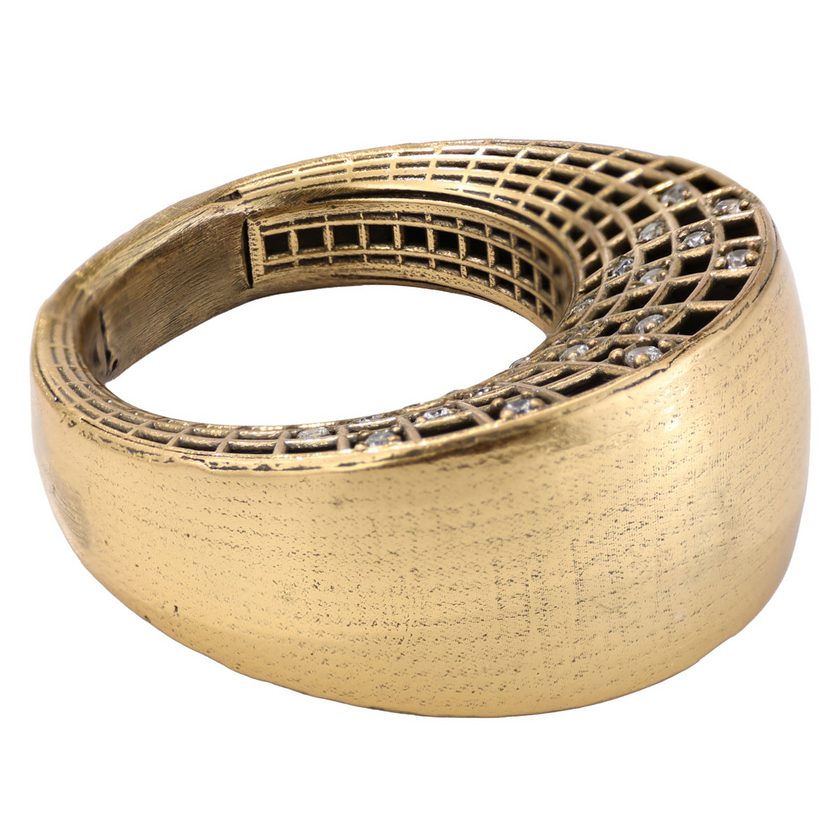Textured Dome Statement Ring