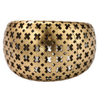 Geometric Cutout Statement Ring