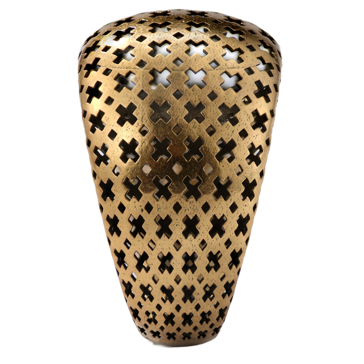 Geometric Cutout Statement Ring