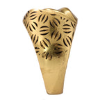 Floral Openwork Pavé Statement Ring