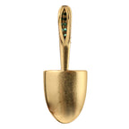 Green Stone Garden Trowel Pendant