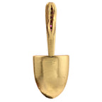 Red Stone Garden Trowel Pendant