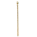 NE-BL-0008 Silver Textured Beaded Link Bracelet