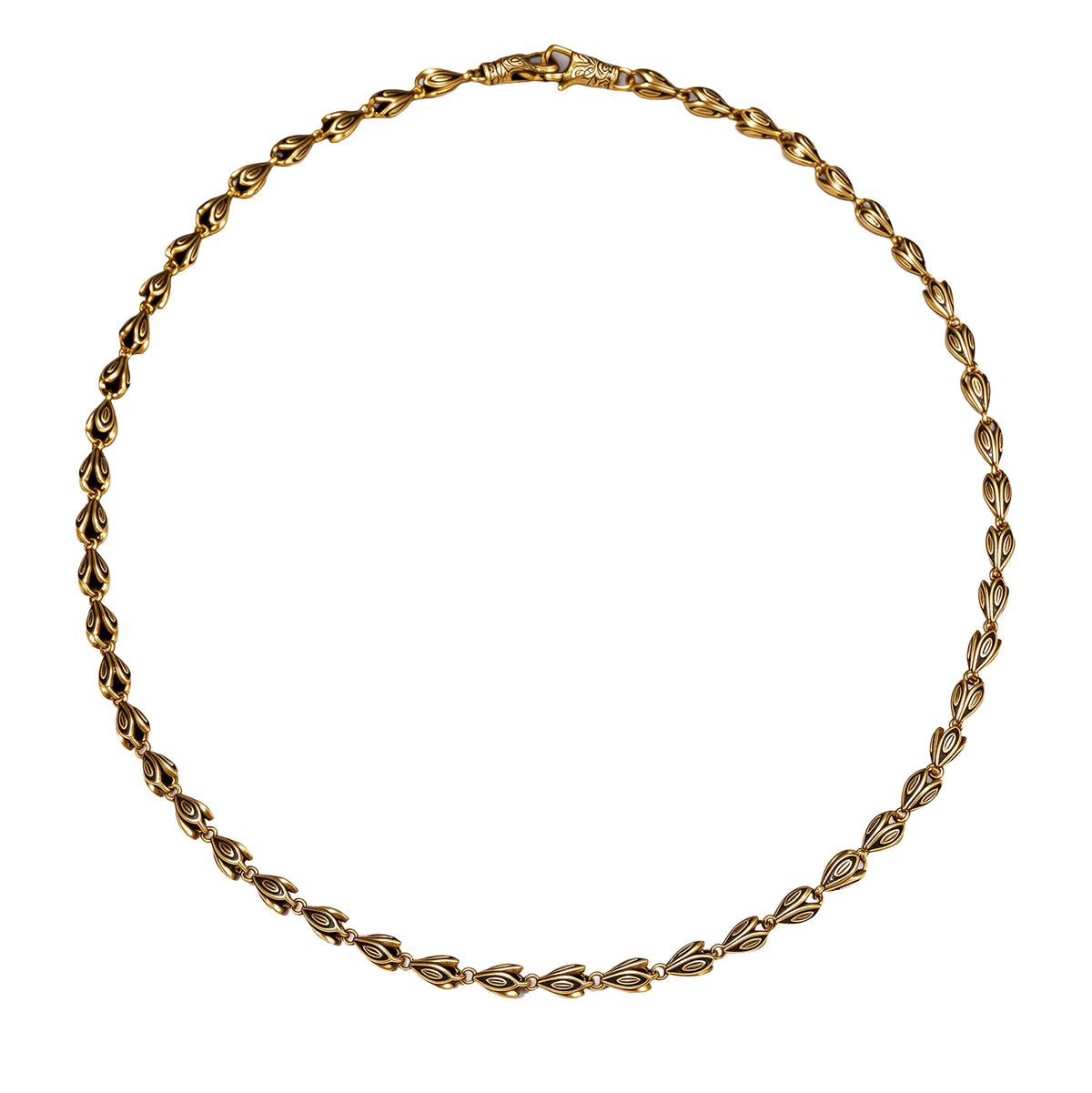 Leaf Link Vintage Chain Necklace