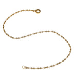 Ornate Engraved Ring Clasp Necklace