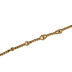 Cross & Sunburst Charm Necklace