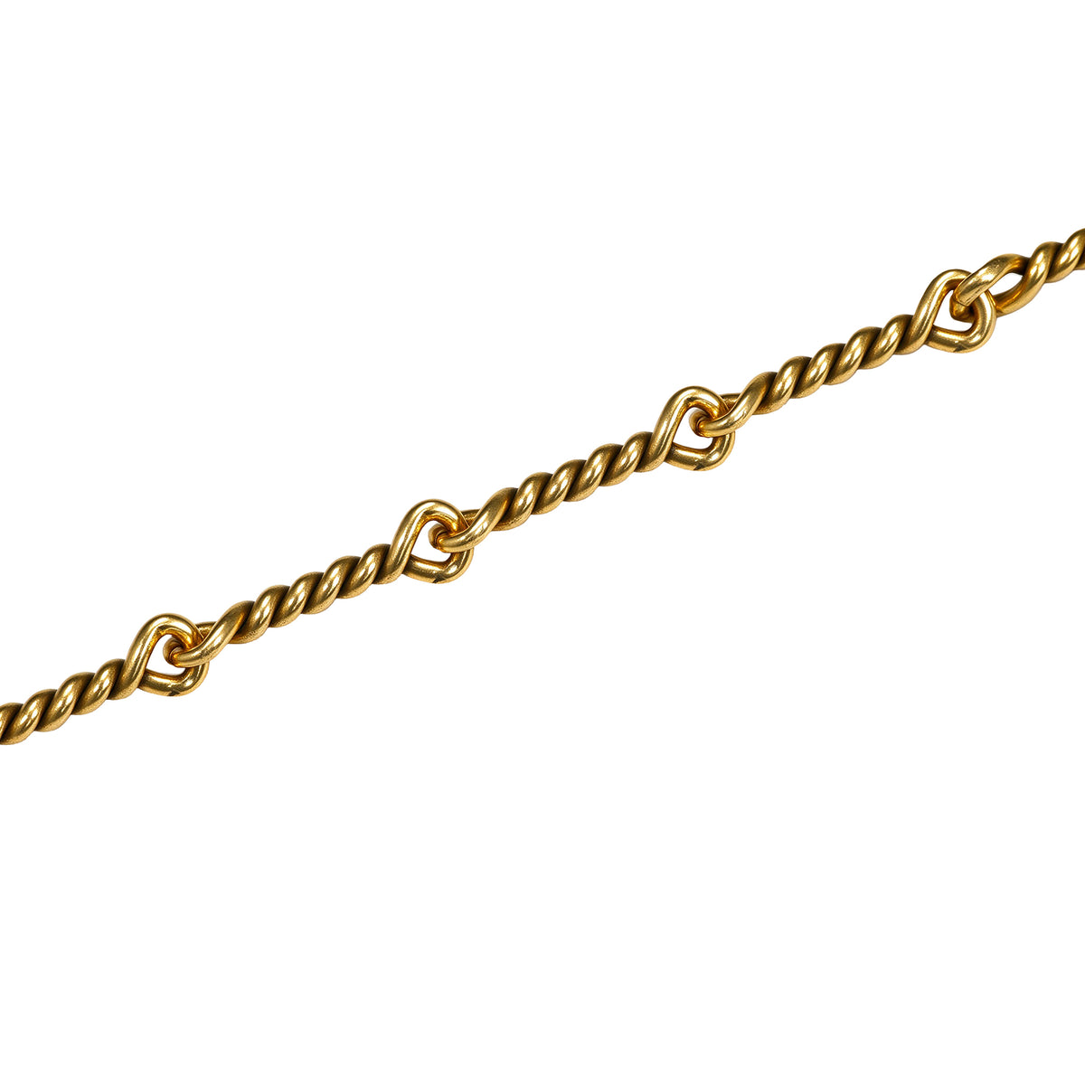 Cross Tag & Charm Necklace