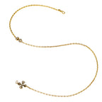Ornate Cross Hook Chain Necklace
