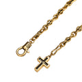 Minimal Cross Chain Necklace