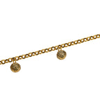 Textured Sphere Charm Necklace