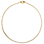 Ornate Toggle Rope Chain Necklace
