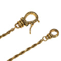 Ornate Toggle Rope Chain Necklace