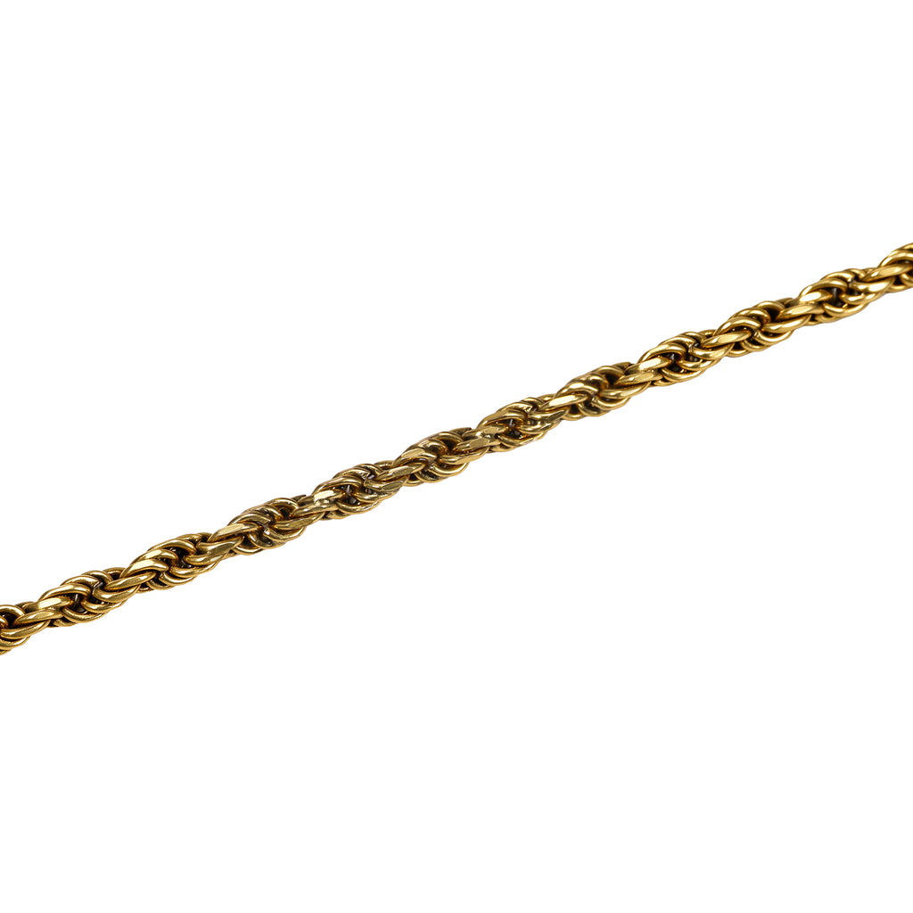 Ornate Toggle Rope Chain Necklace