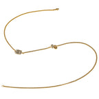 Figurative Plaque Chain Necklace