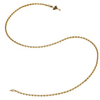 Ornate Cross Toggle Chain Necklace