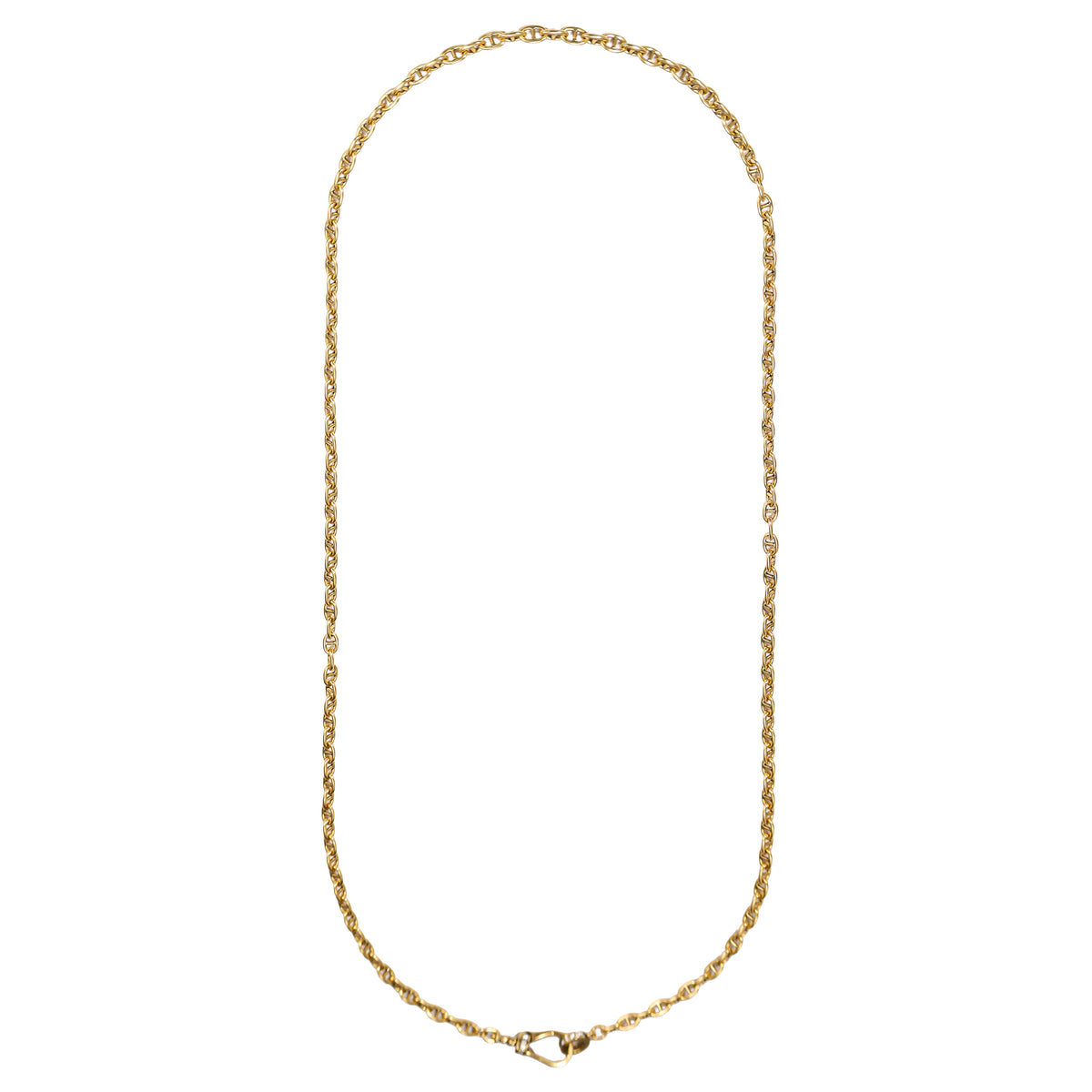 Decorative Lobster Clasp Link Necklace