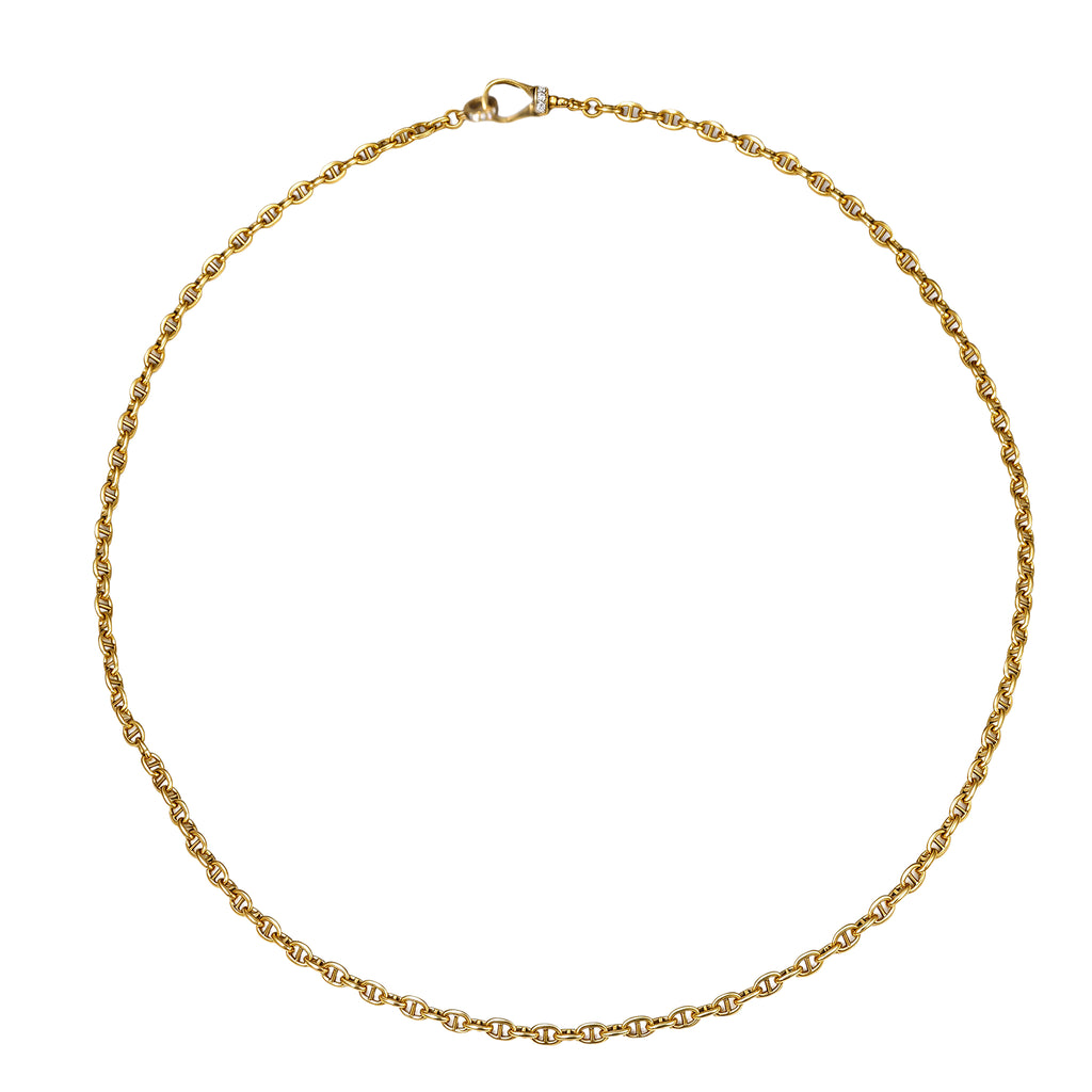Decorative Lobster Clasp Link Necklace