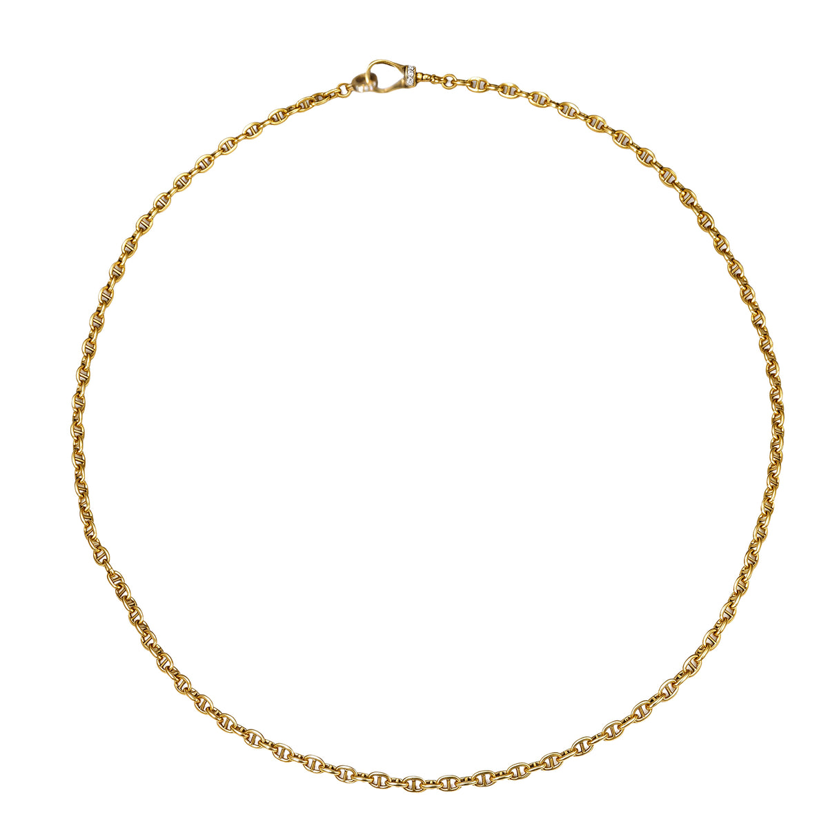 Decorative Lobster Clasp Link Necklace