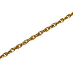 Ornate Ring Clasp Rope Chain Necklace