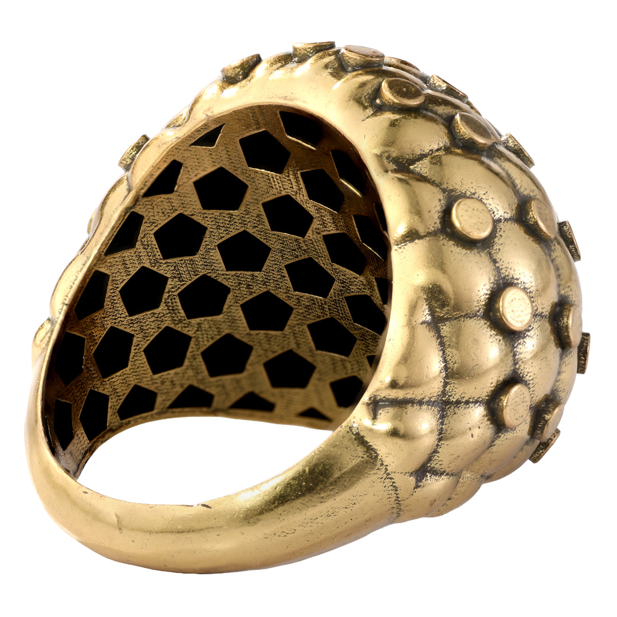 Studded Dome Statement Ring