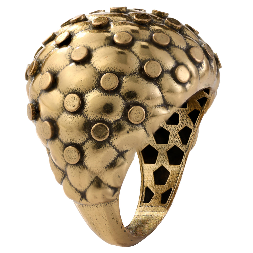 Studded Dome Statement Ring