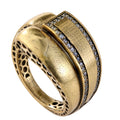 Layered Pavé Statement Ring