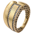 Layered Pavé Statement Ring