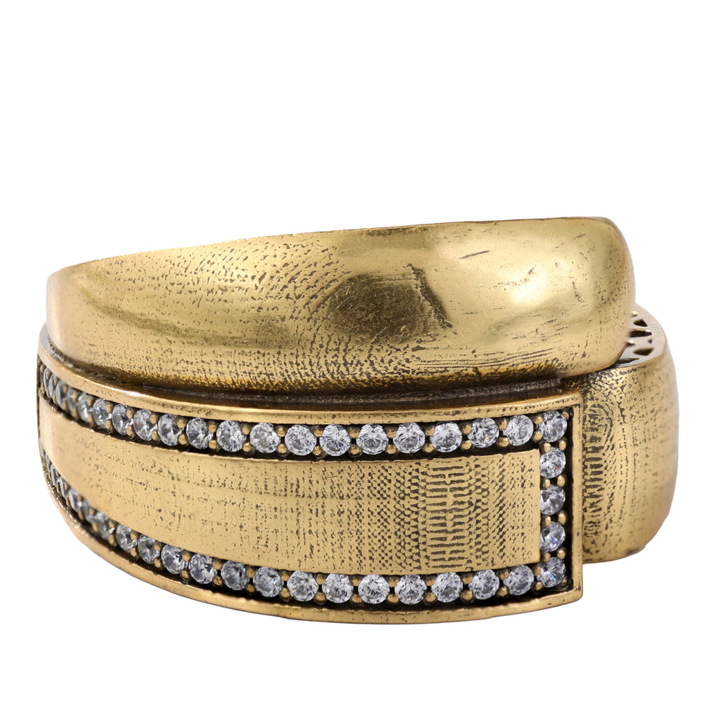 Layered Pavé Statement Ring