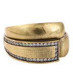 Layered Pavé Statement Ring