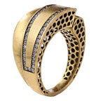 Layered Pavé Statement Ring