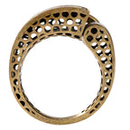 Layered Pavé Statement Ring