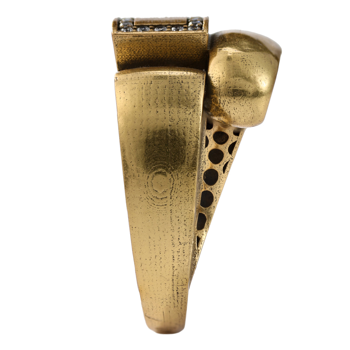 Layered Pavé Statement Ring