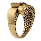 Layered Pavé Statement Ring