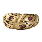 Botanical Openwork Statement Ring