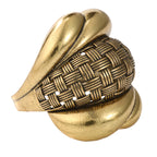 Woven Sculptural Statement Ring
