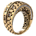 Architectural Pavé Statement Ring