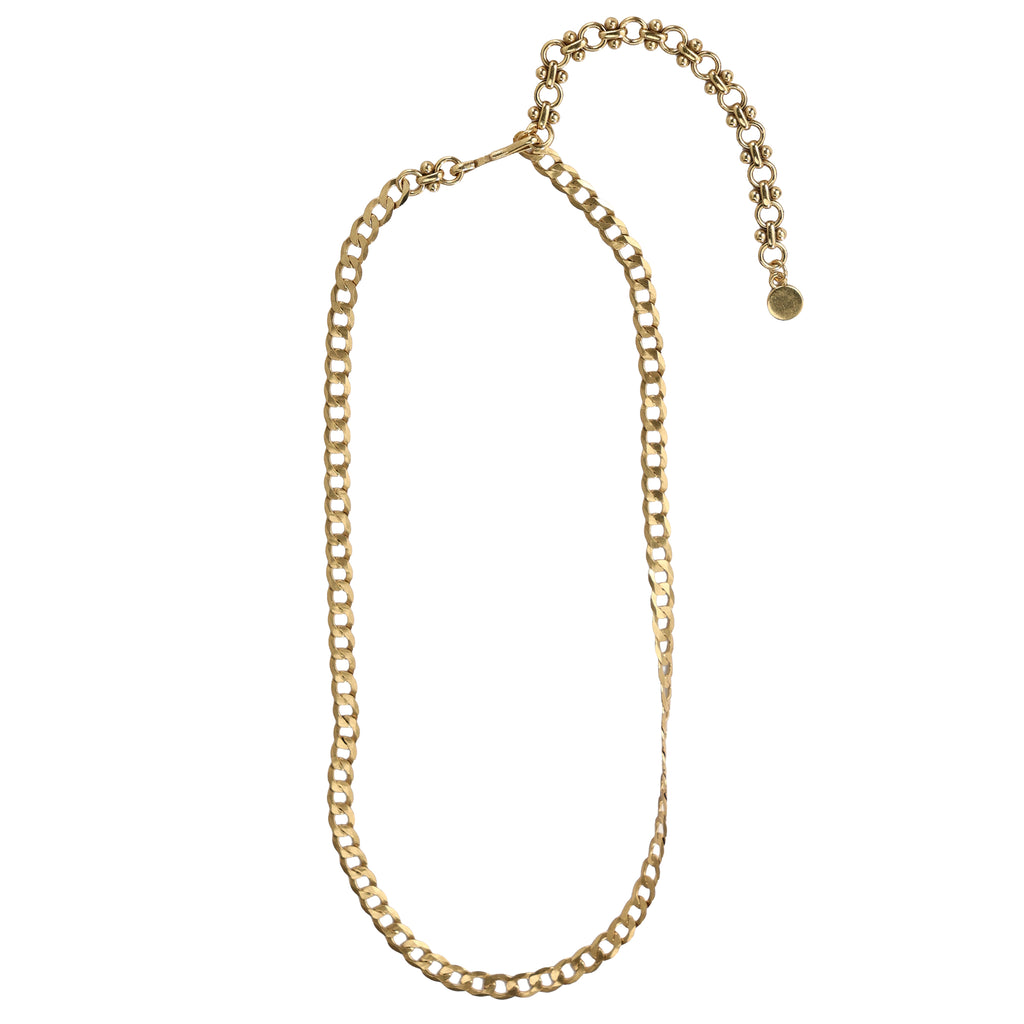 Curb Chain Y Necklace