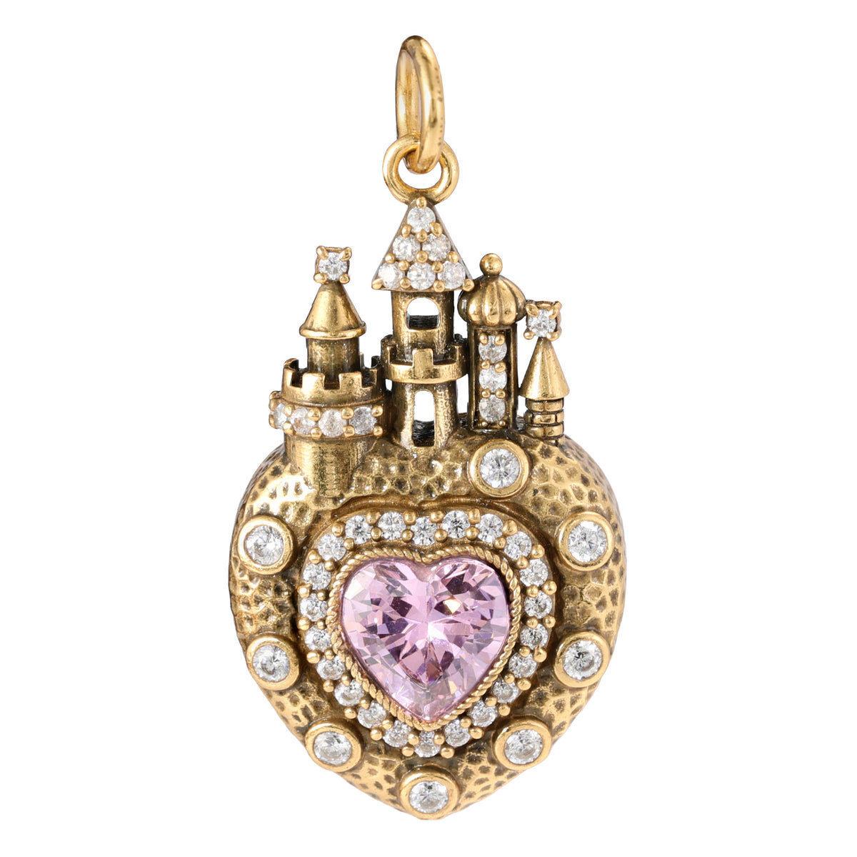 Castle Heart Statement Pendant