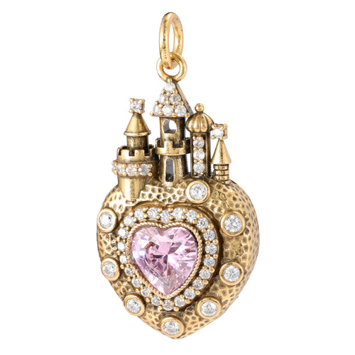 Castle Heart Statement Pendant