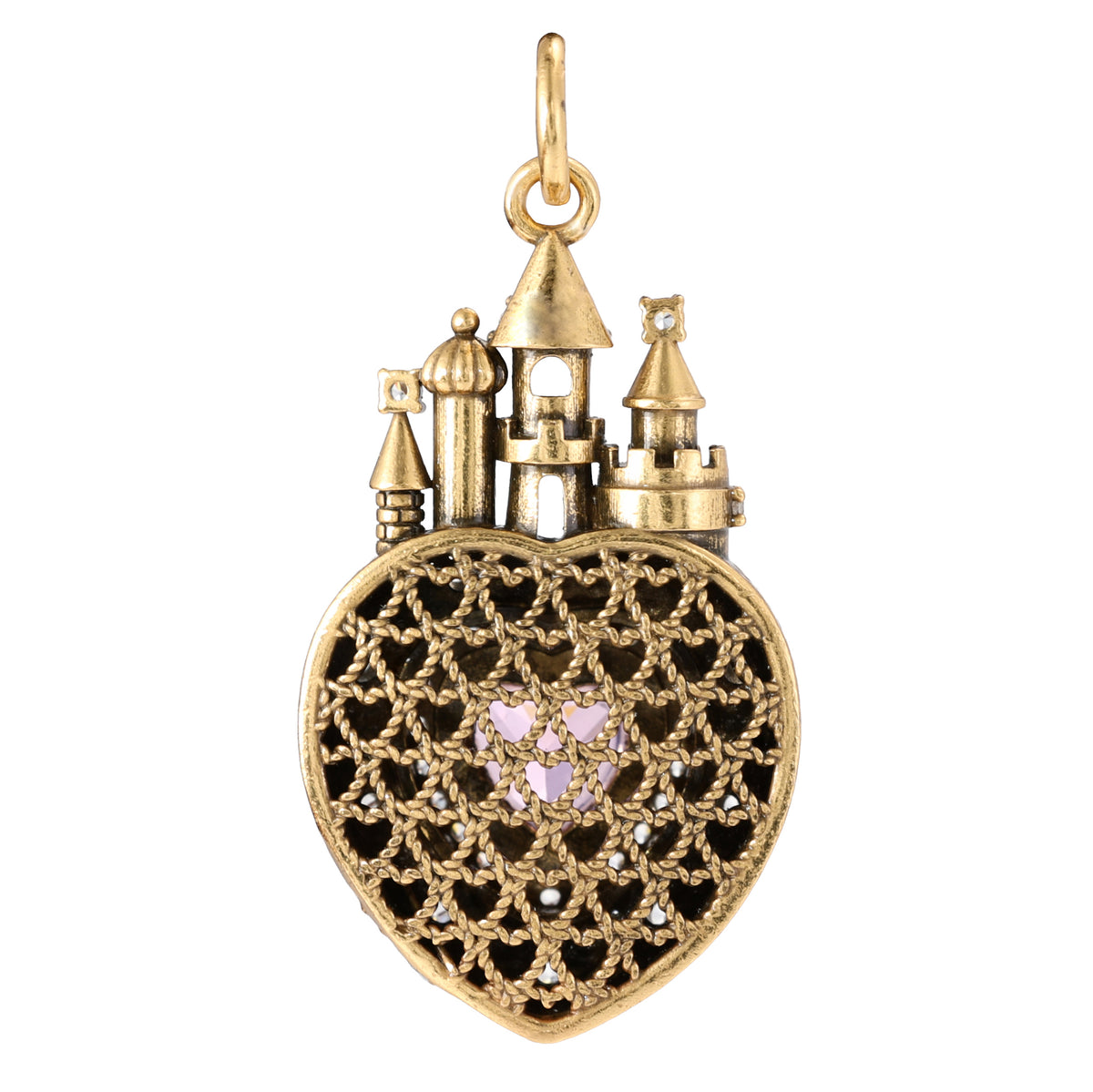 Castle Heart Statement Pendant